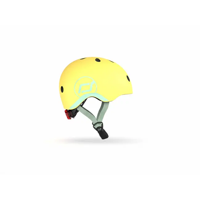 Casca De Protectie Pentru Copii, Sistem De Reglare Magnetic Cu Led, Xxs-s, 45-51 Cm, 1 An+, Lemon, Scoot  Ride Pjb96390