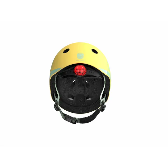 Casca De Protectie Pentru Copii, Sistem De Reglare Magnetic Cu Led, Xxs-s, 45-51 Cm, 1 An+, Lemon, Scoot  Ride Pjb96390