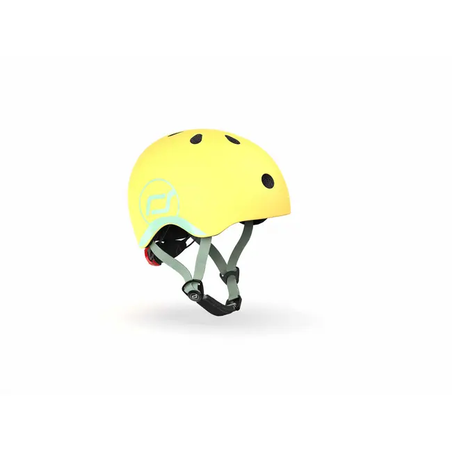 Casca De Protectie Pentru Copii, Sistem De Reglare Magnetic Cu Led, Xxs-s, 45-51 Cm, 1 An+, Lemon, Scoot  Ride Pjb96390