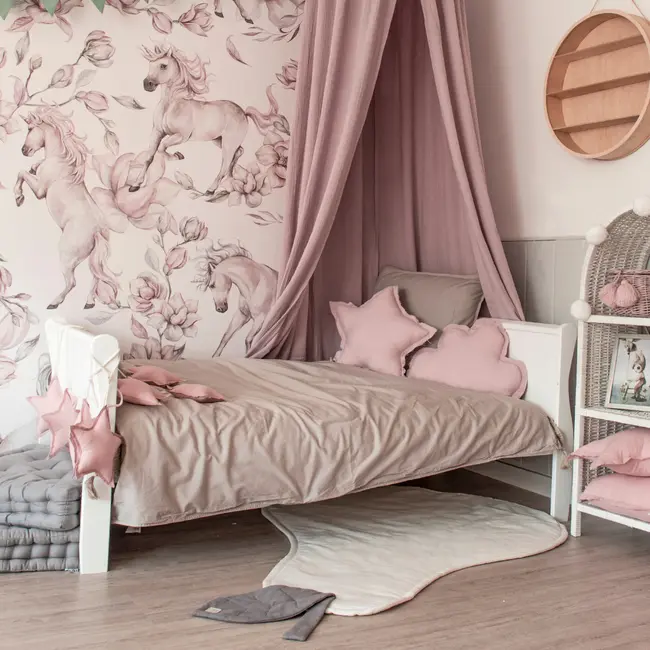 Pat Din Lemn Masiv Pentru Junior Noble Alb 160 A  80 Cm Pjbnoblealbjunior