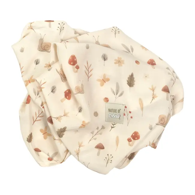 Paturica Usoara Pentru Copii Nature Bamboo By Amy Din Bambus, Comori Din Natura, 75x75cm Pjb82897