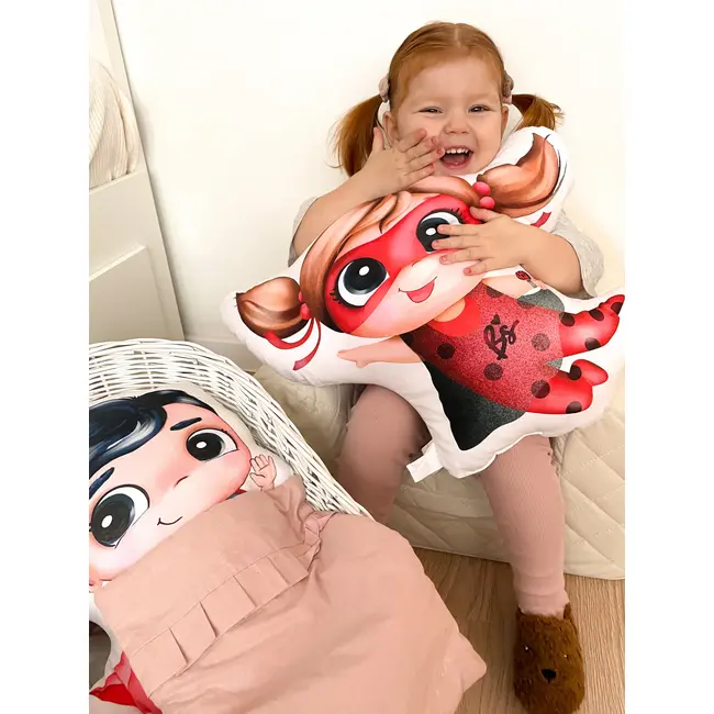Perna Bebe Superhero Ladybug Girl Pjbc543
