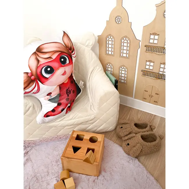 Perna Bebe Superhero Ladybug Girl Pjbc543