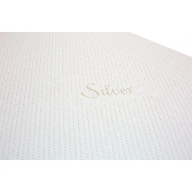Perna Din Spuma T18, Antiregurgitare Pentru Bebelusi, Plan Inclinat, Husa Detasabila Silver, Efect Antimicrobian Superior, 60x36 Cm Pjbpjb_099
