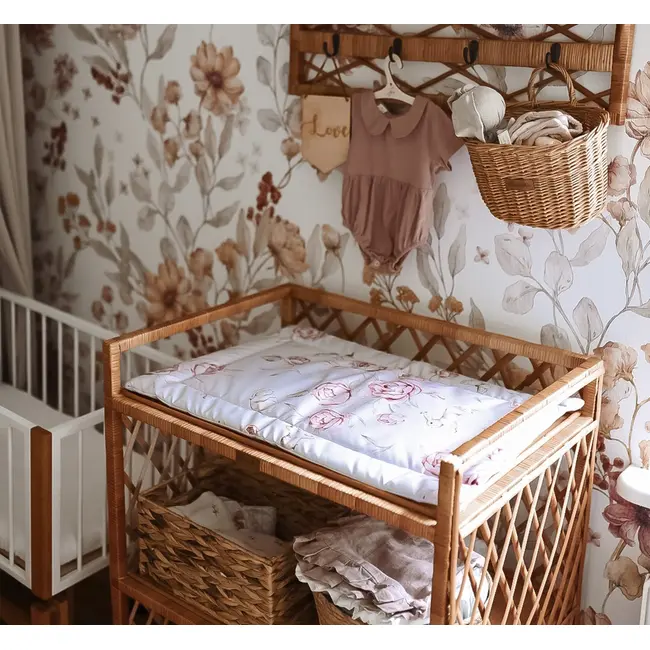 Saltea Pentru Masa De Infasat Bebe, Impermeabila, Fata Dubla, Animals By Babysteps Pjb5077-49