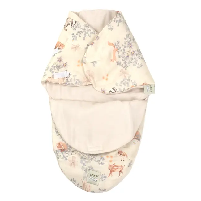 Sistem De Infasare Nature Bamboo By Amy Din Bambus Cu Umplutura Antialergica Babysoft   + Cadou Rucsacel Poiana Stejarilor Pjb82855