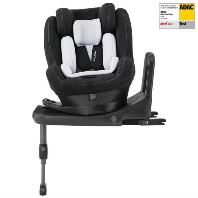Nuna - Scaun auto REBL PLUS 360 i-Size 0-18.5 kg Caviar - BBBNUNA0100