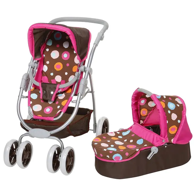 Carucior pentru papusi 3 in 1 Coco Brown Splash BBX90713