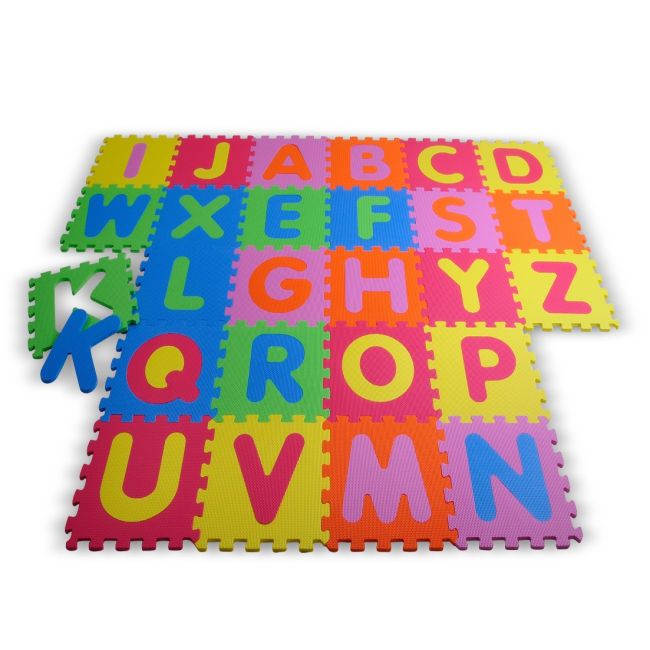 Covor puzzle din spuma Alphabet 26 piese BBX21003