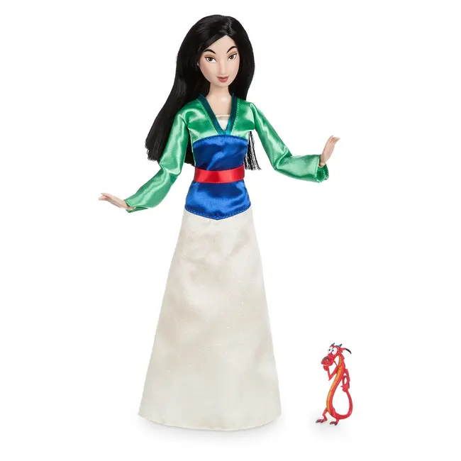 Papusa Disney Mulan cu figurina Mushu - BBX900304P