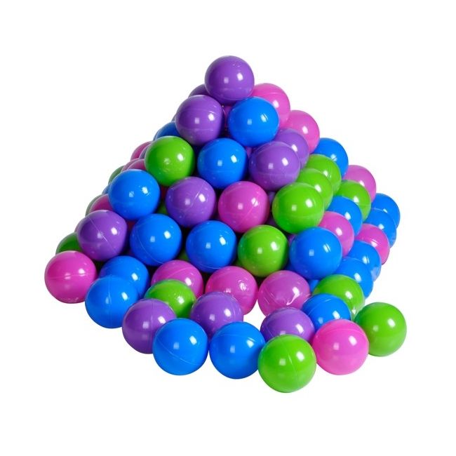 Set 100 bile colorate Pastel BBX56777