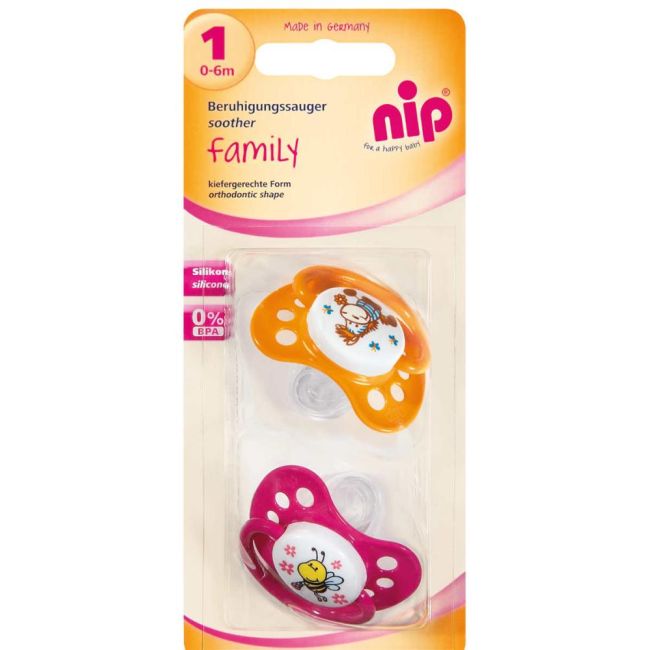 Suzeta Family Silicon marimea 1 (0 - 6 luni), nip 31003