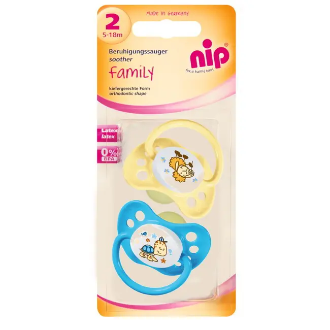 Suzeta Family Silicon marimea 2 (5 - 18 luni), nip 31004