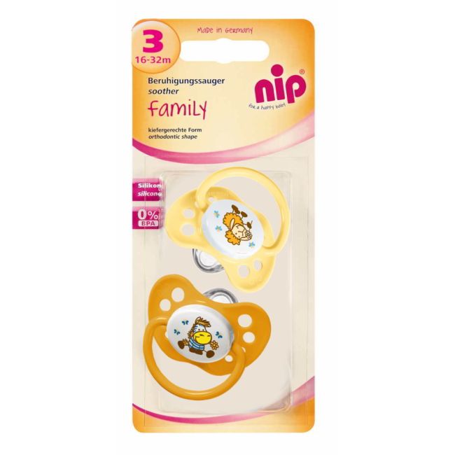 Suzeta Family Silicon marimea 3 (16 - 32 luni), nip 31005