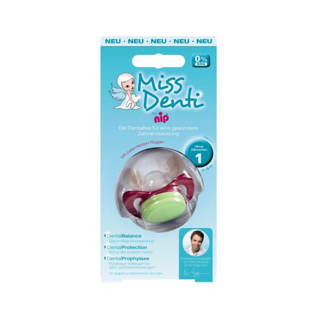 Suzeta Miss Denti marimea 1 (fara dinti) 0-6 luni, nip 31800