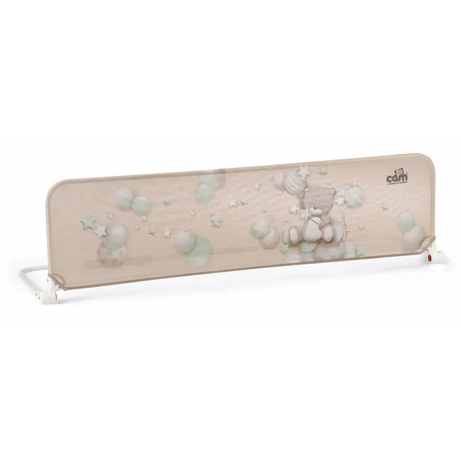 Bariera De Protectie Rabatabila Pentru Pat Copii Cam Baby Bear, 150a 44 Cm, Bej ,   Siguranta In Trecerea La Patul De Tineret Pjb9154933