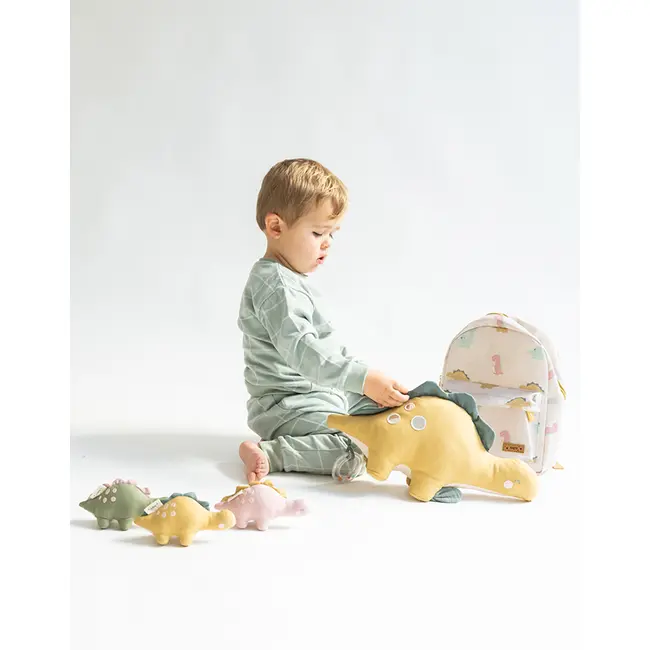 Jucarie De Activitate Pentru Bebelusi Din Plus Sarobaby   Wild Dinos   Gigant - Multi Pjb116