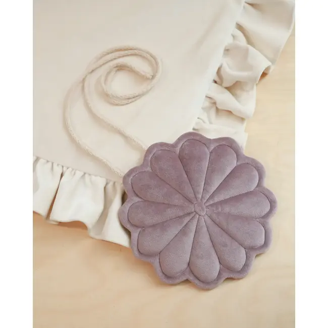 Pandantiv Din Catifea, Floare Margareta Lila Pjb4195634