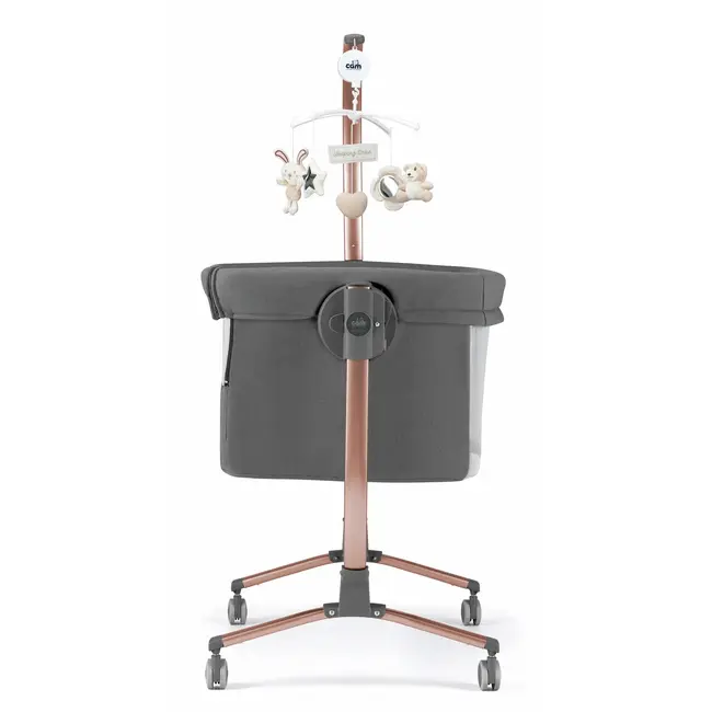 Patut Cu Leganare, Cullami, Co-sleeper 2 In 1, Cu Laterala Culisanta, Cu Setare Unghiulara, Cu Roti, Reglabil In 8 Pozitii Pe Inaltime, Gold Pjb49925182
