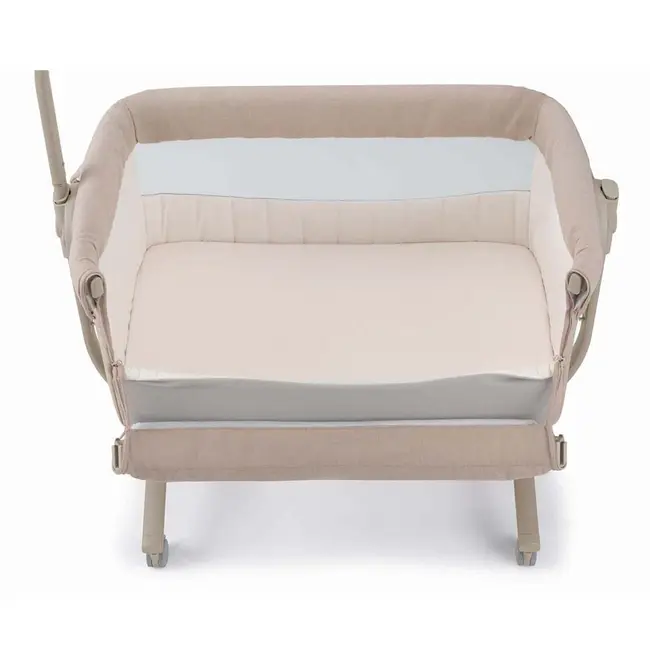 Patut Cu Leganare, Cullami, Co-sleeper 2 In 1, Cu Laterala Culisanta, Cu Setare Unghiulara, Cu Roti, Reglabil In 8 Pozitii Pe Inaltime, Gri Pjb49925168
