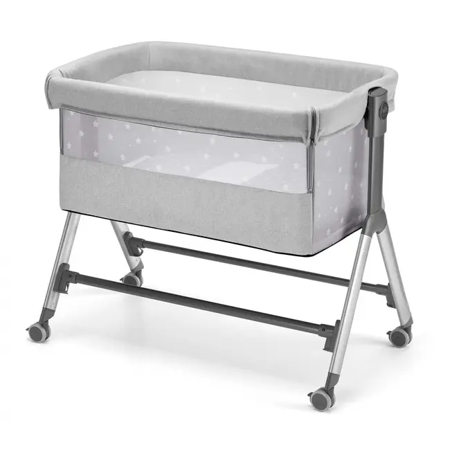 Patut Sempreconte, Co-sleeper 2 In 1, Cu Laterala Culisanta Si Roti ,   Gri (0,  9 Kg) Pjb49920118