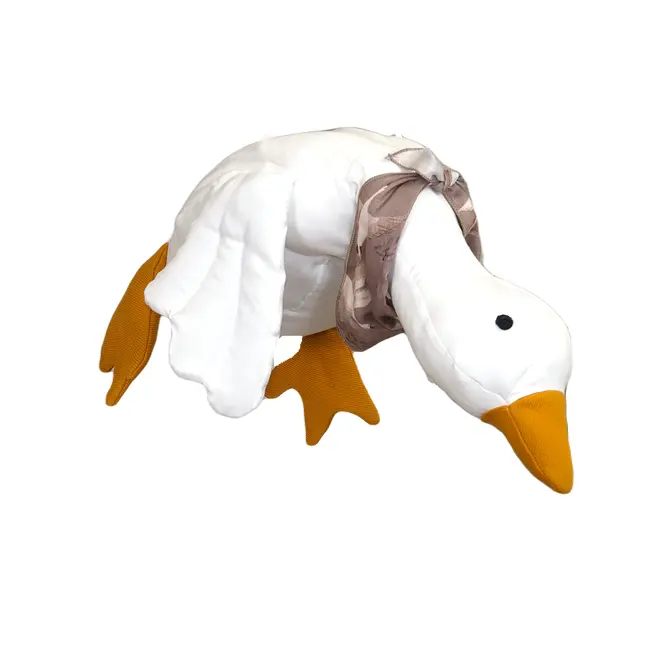 Perna Decorativa Din Bambus Cu Umpltura Baby Soft , Gasca Draguta Pjb82323