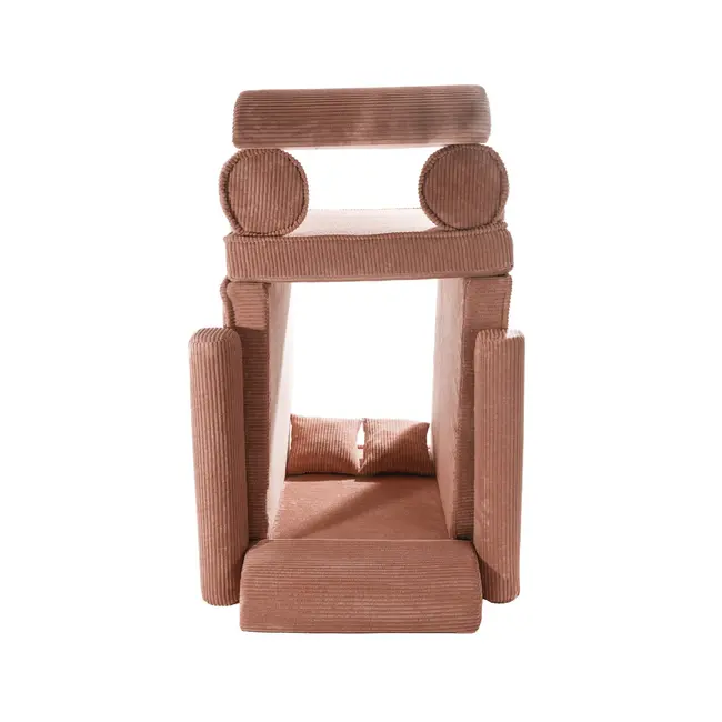 Playset Modular Canapea Premium Aesthetic Spuma ,   Roz Pudra Pjbsdpsc001