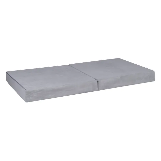 Playset Modular Canapea Premium Velur Reiat   Corduroy  Spuma ,   Gri Pjbsdps01ie