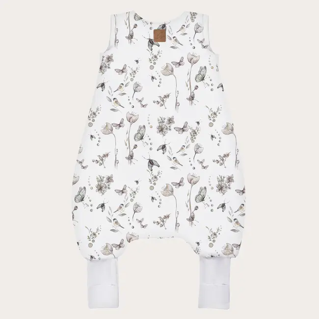 Sac De Dormit Cu Picioare, Bumbac Muselina 0.5 Tog, Natura, Xs 74 80, 6-12 Luni Pjb2441