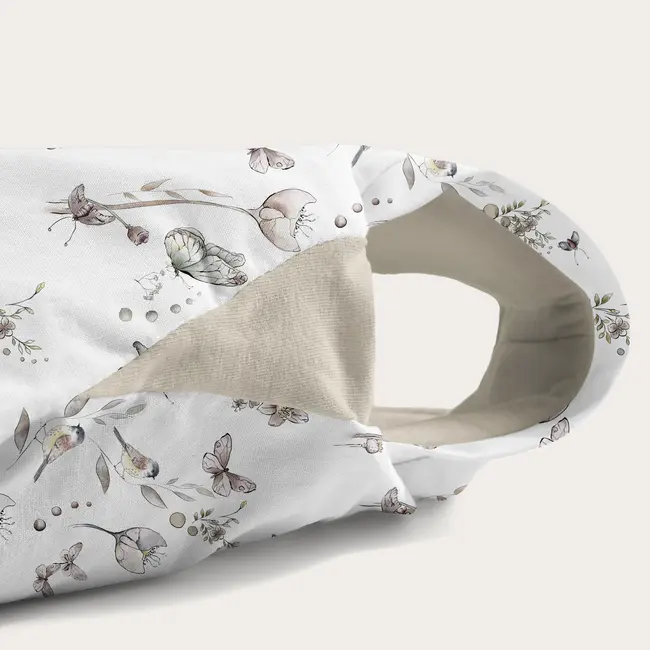 Sac De Dormit Cu Picioare, Bumbac Muselina 0.5 Tog, Natura, Xs 74 80, 6-12 Luni Pjb2441