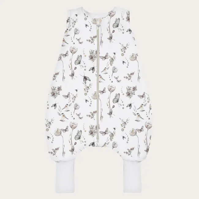 Sac De Dormit Cu Picioare, Bumbac Muselina 0.5 Tog, Natura, Xs 74 80, 6-12 Luni Pjb2441