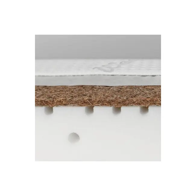 Saltea Pentru Copii, Fata Dubla, Spuma Pur Profilata Si Strat Nuca De Cocos Latexat, Husa 360, Tencel Cu Fibre De Viscoza Si Ioni De Argint Antibacteriana, 120x60x9 Cm, High Natural Pjbmattress_highpremium120