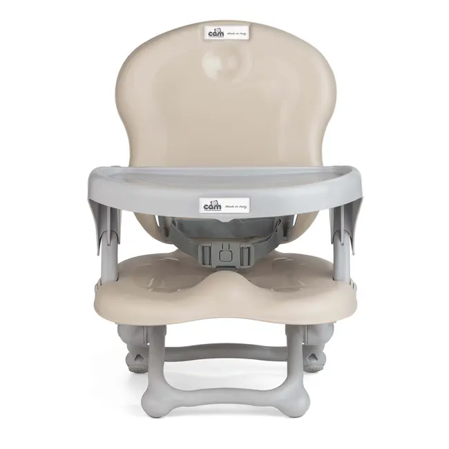 Scaun De Masa Cam   Smarty, Inaltime Ajustabila, Varsta 6-36 Luni, Pliabil, Centura De Siguranta In 3 Puncte, Bej Pjb9353329