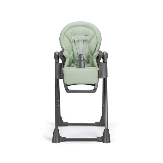 Scaun De Masa Multifunctional Pentru Bebelusi Si Copii, Cam   Pappananna Icon, Inaltime Ajustabila, Varsta 6-36 Luni, Pliabil, Centura De Siguranta In 5 Puncte, Depozitare, Grey Pjbs2250-c258
