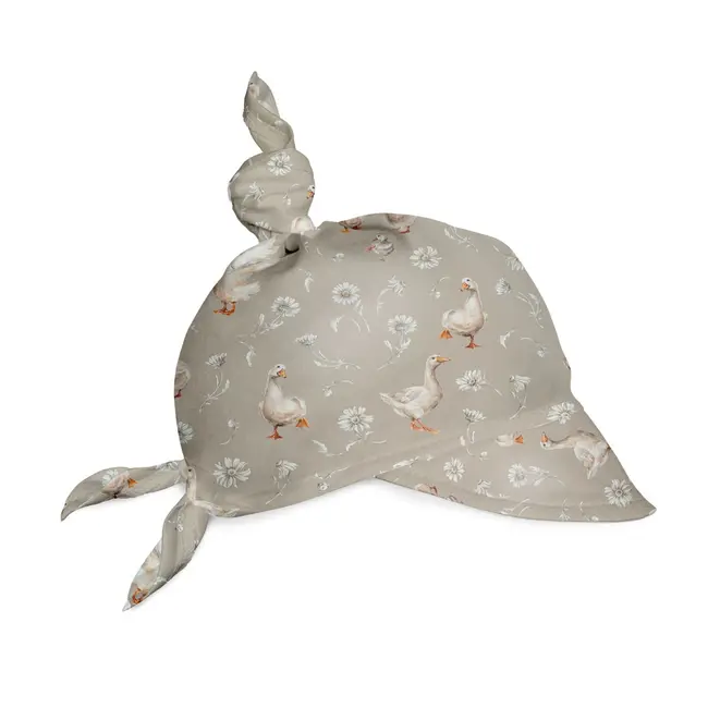 Sepcuta De Soare 6 Luni - 6 Ani Reglabila Din Bambus Cu Cozoroc Pentru Protectie, Goose Family Pjb9588