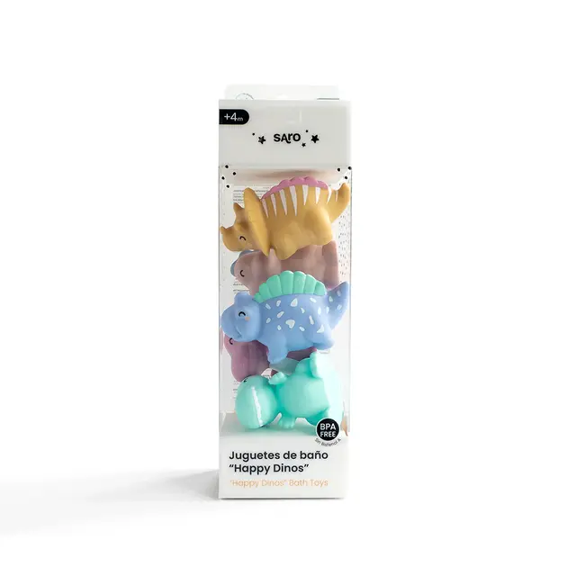 Set 5 Jucarii De Baie, Happy Dinos Pjb379