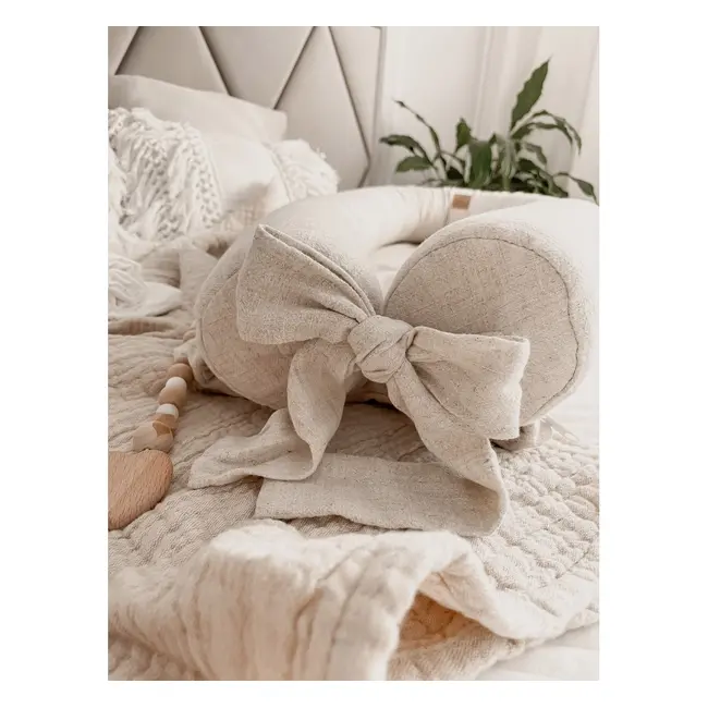 Suport De Dormit Babynest 2in1 Bara Protectie Patut Premium In Alb By Babysteps, 95x53 Cm Pjb489658