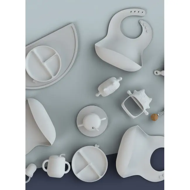 Furculita Si Lingura Babysteps   2in1, Silicon Alimentar 100%, Fara Bpa, Bps, Pvc Si Ftalati, Navy Pjbfl_n