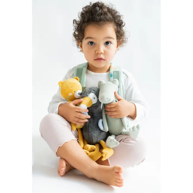 Jucarie Moale, , &oelig;jungle Party,   Longleg Plushie Crocodile Pjb31541