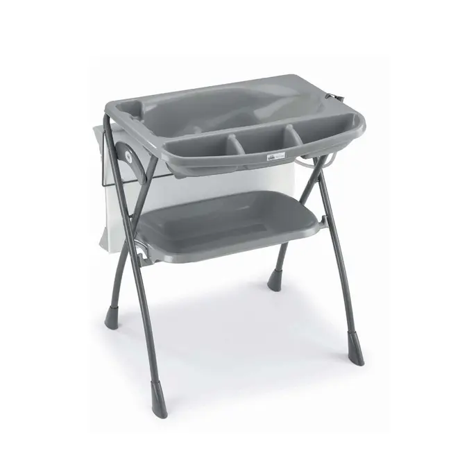Masa De Baie Pliabila Cu Saltea De Infasat Si Cadita Anatomica ,   Volare, Gri (0,  11 Kg) Pjbc203008-c265