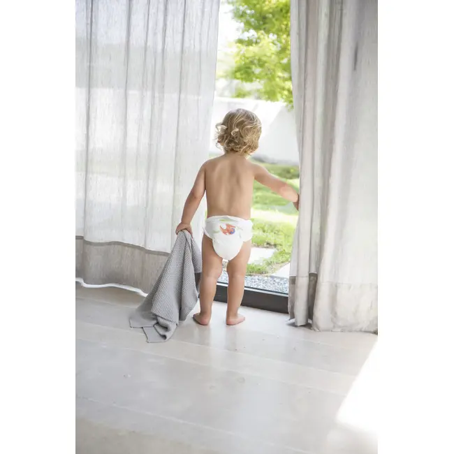 Paturica Din Bumbac Organic 70x90 Cm Rose Pjb3402-037