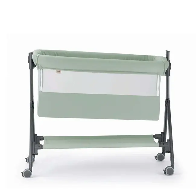 Patut, Sempreconte Air, Co-sleeper 2 In 1, Cu Laterala Culisanta, Cu Setare Unghiulara, Cu Roti, Geanta Voiaj, Reglabil In 8 Pozitii Pe Inaltime, Mint Pjbart920-t170