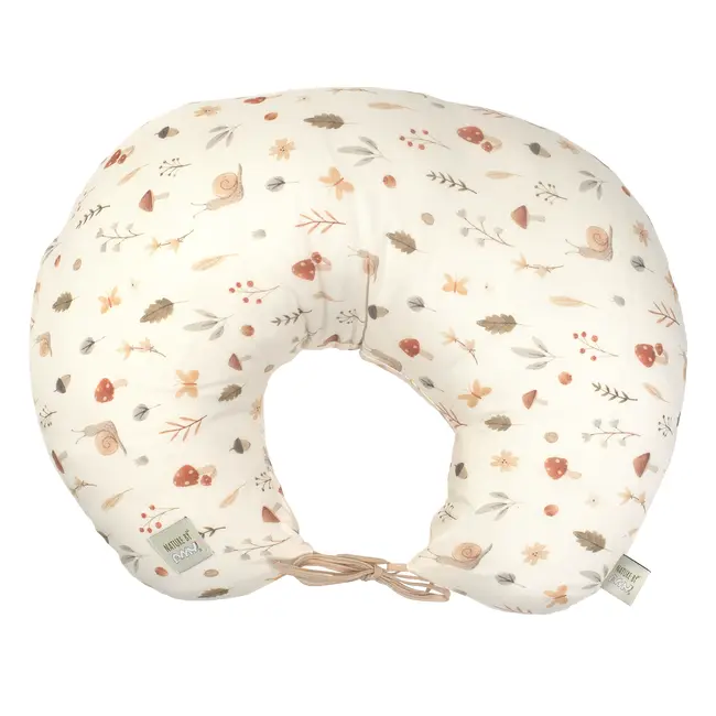 Perna Pentru Gravide Si Alaptare, Husa Detasabila Din Bumbac 100% Si Umplutura Antialergica Babysoft  , Comori Din Natura, Amy Pjb85686