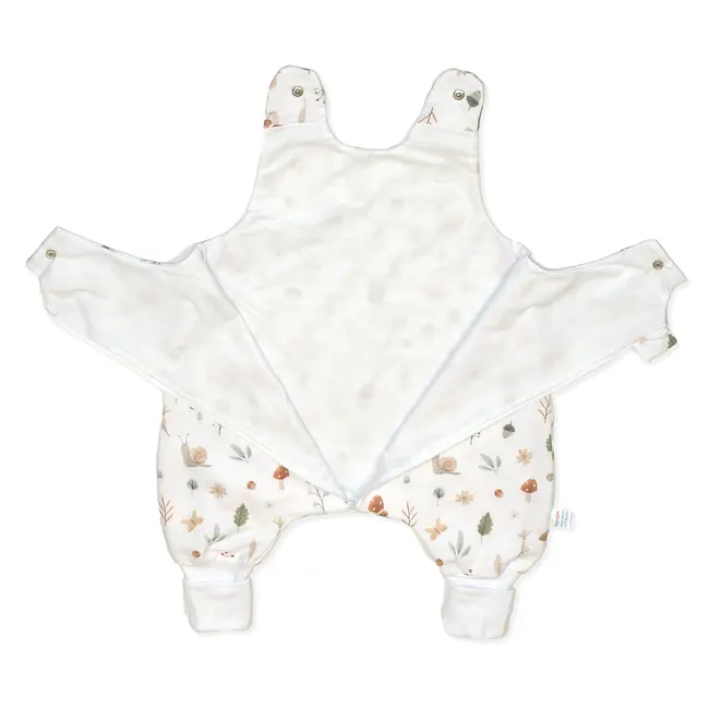 Sac De Dormit Cu Picioare, Bumbac De Vara, 1 Tog, Comori Din Natura, S, 6-24 Luni Pjb85210