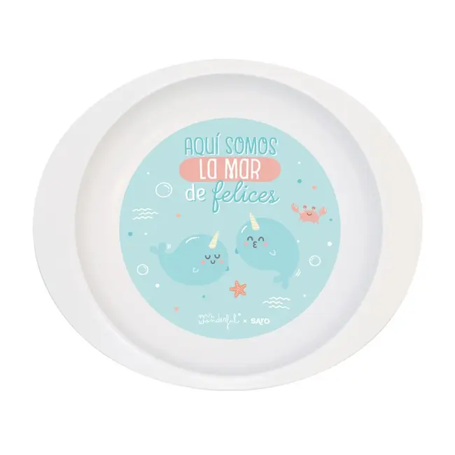 Set Complet De Masa, 5 Piese,   La Mar De Felices,   Blue Pjb8026