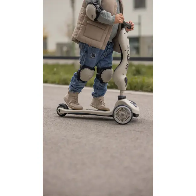 Set De Protectie Scoot And Ride, Genunchiere Si Cotiere, Marime S, Rose Pjbc2380-8324