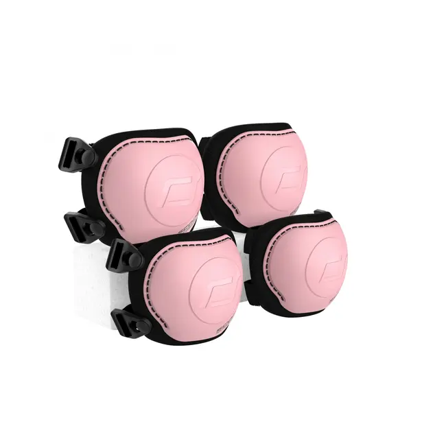 Set De Protectie Scoot And Ride, Genunchiere Si Cotiere, Marime Xxs, Rose Pjbc2380