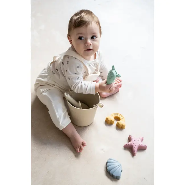 Set Jucarii Pentru Plaja Si Nisip Din Silicon,   Play  Fun  , Neutru Pjb6100
