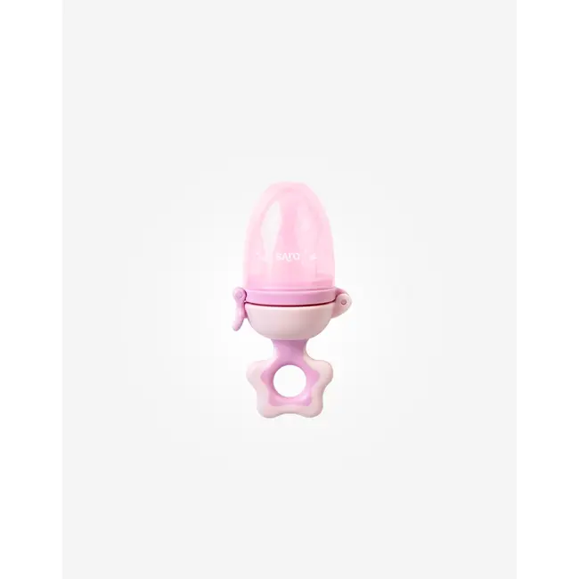 Suzeta Pentru Alimentare Cu Fructe Si Legume, Diversificare Bebelusi,    Aliment-up,   Rose Pjb25506