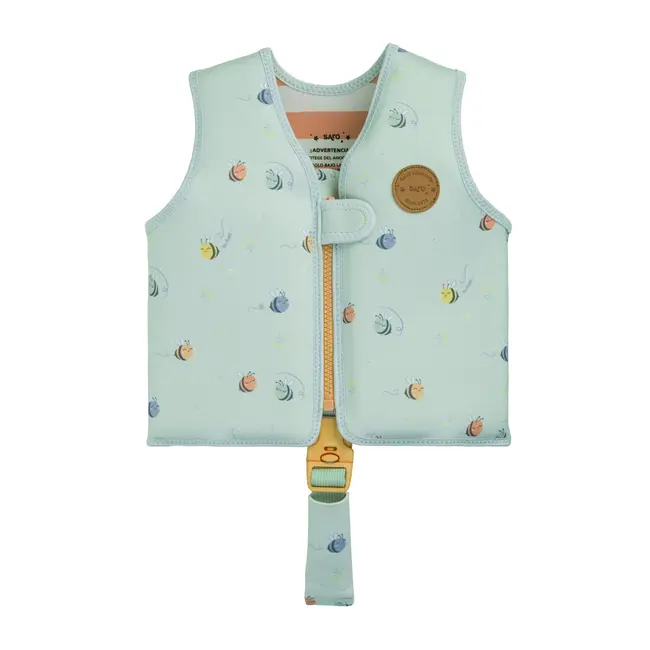 Vesta De Inot Copii Cu Protectie Uv Upf 50+ Be Happy By Saro ,   Vesta Flotabila Evolutiva 3-6 Ani Pjb62208